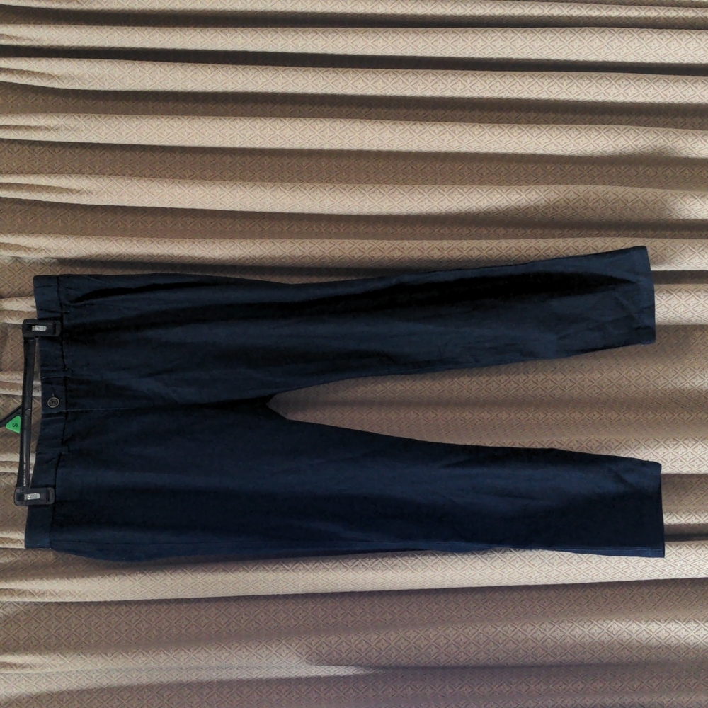 NWT Women's Size 18 Lane Bryant Straight Leg Zip Up Blue Jeans